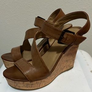 Wedge heel sandals